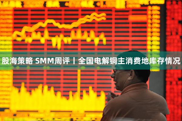 股海策略 SMM周评丨全国电解铜主消费地库存情况